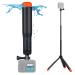 GEPULY Waterproof Selfie Stick Floating Hand Grip Tripod for GoPro Hero 11 10 9 8 7 6 5 4 3 2, Fusion, Max, Most Action Cameras - Used as a Floating Tripod, Hand Grip, Selfie Stick, Tripod Stand