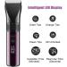 3 Modes Men's LED Display Electric Hair Clipper & Trimmer with Charging Base - Professional Haircut Tool for Home & Travel - Buy Online on GoSupps.com