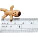 60 Pcs 1' Mini Plastic Babies Crafting Baby Dolls for Baby Shower Shower ice Cube Game Party Decorations Baby Birthday Party Favors Baby Bathing Brown - Buy Online on GoSupps.com