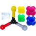 Reaction Trainer & Ball 5pc Kit - Improve Hand-Eye Coordination, Speed, Reflexes, Agility & Focus - Ideal for Sports, Exercise & Fun - All Ages - Type-A - Buy Online on GoSupps.com
