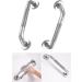 Professional Home Cares Bathroom Support Stainless Steel Handle Secure Mounting Handle for Elderly & Mobilities Impaired - Buy Online on GoSupps.com