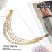 Aukmla Boho Sequins Head Chain - Gold Festival Wedding Headpiece for Women and Girls - Buy Online on GoSupps.com