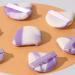 Songaa Triangle Powder Puff Set - 10 Air Cushion Makeup Sponges for Foundation Cream & Concealer - Portable Box - Purple Blending Sponges for Flawless Finish - Buy Online on GoSupps.com