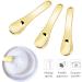 WLLHYF Mini Metal Makeup Spatula Skin Care Cosmetic Spoon Reusable Applicator Beauty Scoop for Facial Cosmetic for Face Mask Cream Lotions Moisturizers (3 Gold) - Buy Online on GoSupps.com