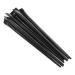 PLAFOPE 12pcs Practical Eyeliner Brush Eye Liner Makeup Brush Angled Eyebrow Brush Eye Liner Brush 15.5x1.2x0.6cm Black
