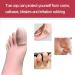 Breathable Silicone Gel Toe Caps - 16 Pieces for Big Toe Protection from Ingrown Toenails, Corns, Blisters and Painful Toe Problems - Buy Online on GoSupps.com