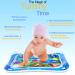Tummy Time Water Mat for Babies | Inflatable Play Mat for Newborns | Early Activity Center for 3-9 Months | Shark Design - Buy Online on GoSupps.com