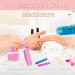 Selistamm 10Pcs Nail Buffer Blocks 4-Way 120 Grit Nail Buffers & Mini Files Set - Manicure Tools for Gel, Acrylic, Natural Nails - Pink - Buy Online on GoSupps.com