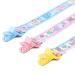 LittleForBig Adult Pacifier Clip Set - 3 Baby Cuties Paci Clips in Pink Yellow Blue | International Shipping - Buy Online on GoSupps.com