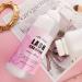 AuReve Rose Eyelash Extension Cleanser 600ml - Paraben & Sulfate Free | Lash Shampoo for Makeup Removal at Salon or Home - Buy Online on GoSupps.com