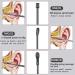 7pcs Portable Ear Picking Tool Set with Storage Case for Ear Wax Removal - Buy Online on GoSupps.com