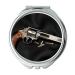 YENDOSTEEN Mirror Compact Mirror gun and roses Round Mirror all gun pocket mirror portable mirror