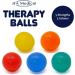 JFA Medical Hand Therapy Exercise Balls - Set of 5 Strengths for All Levels of Resistance - Buy Online on GoSupps.com
