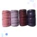 Amosfun 4 Rolle DIY Handicraft Wickelsil Macrame Accessories - Natural Cooking Yarn & Knitting Cord for Tinkering - 10x5cm - Buy Online on GoSupps.com