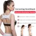 Posture Pro-Fix Neck and Shoulder Corrector Medium Black&White - Back Brace for Men, Women & Kids - Buy Online on GoSupps.com