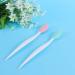 6 pcs Simple Face Brush Facial Brushes Pink for Soft Blackhead Exfoliation Fat Silicone Cutin Cleaning Granule Massager Green Held Hand Manual Practical Green pink mediumx3pcs - Buy Online on GoSupps.com