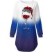 Shop Women's Long-Sleeved Christmas Shirt Dress | Off-Shoulder Autumn Tunic | Funny Reindeer Print | Perfect Party & Holiday Outfit - Buy Online on GoSupps.com