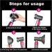 Hair Dryer Adapter Connector Fast Dry Durable Detachable Hair Dryer Nozzle Accessories PA66 Converting Styling Hair Dryer Diffuser Nozzle Adapter - Buy Online on GoSupps.com