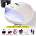 UGX 60W Rechargeable UV LED Nail Lamp | Professional Nail Dryer for Gel Polish | 4 Timer Settings | Perfect for Home and Salon Use - Buy Online on GoSupps.com