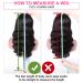 20 Inch Body Wave Human Hair Wig with Bangs - A ALIMICE Glueless Brazilian Wig for Black Women - Buy Online on GoSupps.com