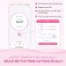 Femometer Vinca Lite Basal Thermometer - Digital Fertility Monitor for Ovulation Cycle Control | Pink - Buy Online on GoSupps.com