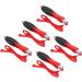 Weighted Fatty Pencils Set - 5 Retractable Big Fat Pens for Muscle Building & Comfort - Ideal for Arthritis & Parkinson's - Red Housing - Buy Online on GoSupps.com