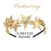 EARENT Gold Star Headband - Pearl Hair Hoop for Women and Girls | Holiday Party Costume Hair Accessory - Buy Online on GoSupps.com