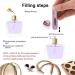 InfantLY Bright 5ml Perfume Atomizer - Portable Mini Aluminum Spray Bottle for Travel - Refillable Cosmetic Container - Buy Online on GoSupps.com