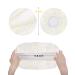 Auban Waterproof Shower Hood for Women | Terry & EVA Material | Reusable Double-Folded Bathing Cap - Large Yellow All Hair Lengths - Buy Online on GoSupps.com
