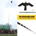 Bird Repeller Extendable Bird Repellent Scarer Flying Hawk Kite Shape Tool with Telescopic Pole for Home Outdoor Garden Farm Yard. - Buy Online on GoSupps.com