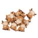 BETOOKY 10pcs Highland Beads Animal Beads Silicone Beads Silica Gel Teether Cute Baby Light Brown