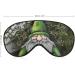 Green Leaf Gnome Sleep Eye Mask | Elastic Strap/Headband for Women & Men | Ideal for Sleep, Travel, Nap - Buy Online on GoSupps.com