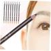 MUSISALY 8pcs Eyebrow Makeup Pencil Wooden Waterproof Eyebrow Pencils Makeup Pencils 1 count (Pack of 1) Coffee - Buy Online on GoSupps.com
