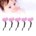 Silicone Colic Chain - Safe & Durable Chewing Toy for Anxiety Relief | Portable Pink Design - Buy Online on GoSupps.com