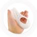 Mobestech Foot Insoles for Men - O Type Leg Shoe Inserts & Arch Support - Comfortable TPR Foot Pads for Plantar Care - 2 Pairs White - Buy Online on GoSupps.com