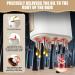 ACWOO 2-in-1 Electric Hair Oil Applicator & Scalp Massage Brush for Effective Hair Treatment - Buy Online on GoSupps.com