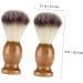 Beavorty 2-St Shaving Brush for Men | Stainless Steel Goat Beard Scrubber | Premium Hair Removal & Shaving Accessories - Buy Online on GoSupps.com