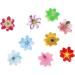 120pcs edible flowers cake toppers flower cupcake toppers flower decor cakes wafer paper floral cake decor edible flowers cupcake toppers for wedding birthday baby shower party accessories - Buy Online on GoSupps.com