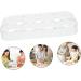 Beatifufu Deviled Egg Holder Egg Storage Box Tray Plastic Bins for Storage Fridge Organizers and Storage Egg Case Shelf Household Assorted Color 17.50X8.50X2.00CM - Buy Online on GoSupps.com