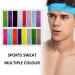 Shop 16-Piece Sporty Welding Tape Set | Non-Slip Colorful Headbands for Running Cycling Yoga & Tennis | Unisex Fitness Accessories - Buy Online on GoSupps.com