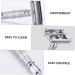 Beaupretty Manual Butterfly Open Safety Razor - Double-Edged Facial & Beard Razor for Men - Premium Metal Shaving Tool - Buy Online on GoSupps.com