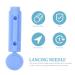 200Pcs Safety Lancet Blood Lancets for Blood Sugar & Ketone Monitors - Diabetic Supplies for Glucose Testing - Sky Blue - Buy Online on GoSupps.com
