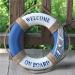 WJIANKPA 20in Pool Safety Ring Foam Lifebuoy - Blue | Wall Decoration Life Ring for Safety and Style - Buy Online on GoSupps.com