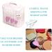 ZJchao Silicone Makeup Brush Holder Set - 3Pcs Reusable Travel Covers for Vanity Protection - Food Grade Silicone (Purple - Buy Online on GoSupps.com