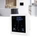 Bathroom Accessories Digital Clock Ring Dynamic Hand Time Display Supports Digital Display Time Display for Bathroom (White Pisa Leaning Tower Type)