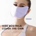 UV Protection Masque - Breathable Ice Silk Face Shield | Reusable 3D Sun Shield Face for Women Face for Fishing Hiking Cycling Eye Protection Purple - Buy Online on GoSupps.com
