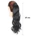 Shop 45cm Black Wavy Ponytail Clip-In Braid Extension - Realistic Hairpiece for Effortless Style - Buy Online on GoSupps.com