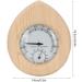 Yardwe 2-St Sauna Hygrometer - Accurate Temperature & Moisture Meter for Home Sauna Interior & Exterior Use - Buy Online on GoSupps.com