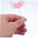ibasenice Cake Picks 10 Pcs Love Plug-in Fruit Drinks 50 and Fabulous Birthday Decorations Bridal Shower Heart Decor Engagement Dessert Topper Fruit Cakes Birthday Cake Bride Cloth Wing - Buy Online on GoSupps.com