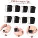 Hemoton 4 Pairs Bunion Separator Spacers for Women and Men - Black 2.5x2cm - Buy Online on GoSupps.com